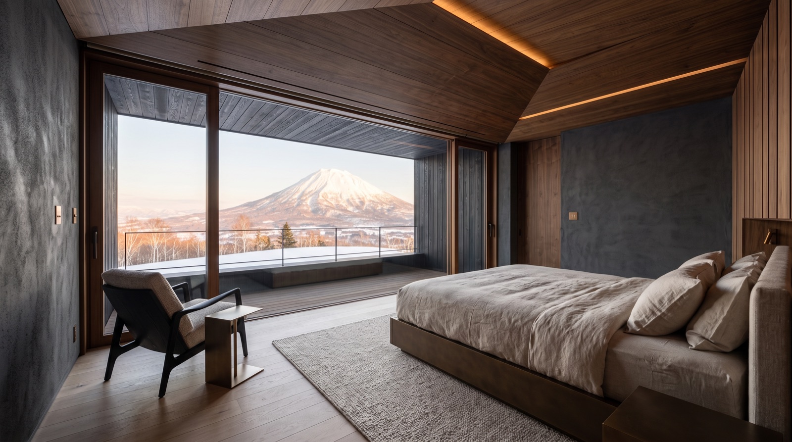 Primary suite at Kuro Ridge